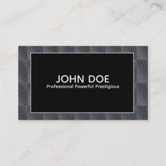 Elegant  Monogram Frame Business Card