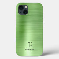 Elegant Monogram Green