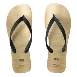 Elegant Monogram Jandals
