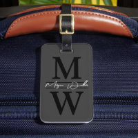 Elegant Monogram Name