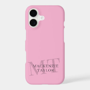 Elegant Monogram Name Personalised Text