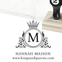 Elegant, Monogram, Royal, Crown, Logo