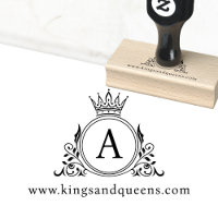Elegant, Monogram, Royal, Crown, Logo