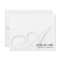 Elegant Monogram Script Initial Simple Business