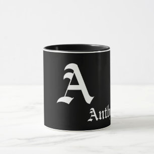 Elegant Monogram Template Mug