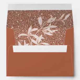 Elegant Monogram Wedding Envelope