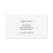 Elegant Monogram White Modern FAUX Silver Striped