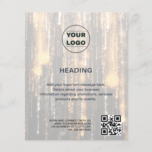 Elegant Mortgage / Insurance Flyer (Front)