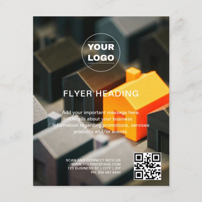 Elegant Mortgage / Insurance Flyer (Front)