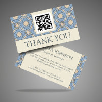 Elegant Mosaic Medical Spa Thank You Card
