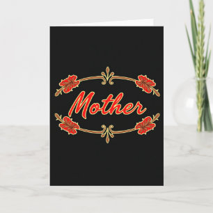 Elegant Mother Floral Card