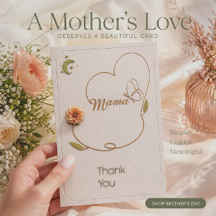 Elegant Mother’s Day Card Design