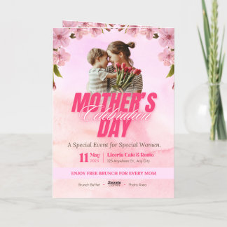 Elegant Mother's Day Brunch Invitation 