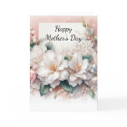 Elegant Mother's Day Floral Holiday Card