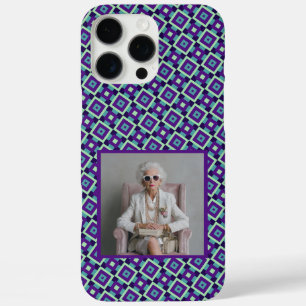 Elegant Mothers Day Ideas Square Pattern iPhone 16 Pro Max Case