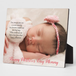 Elegant Mother's Day Mummy From Baby Plaque