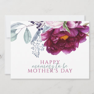 Elegant Mother's Day Mummy To Be Floral