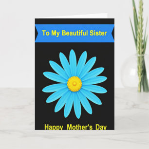 Elegant Mothers Day Sister Card