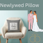 Elegant Mr and Mrs Monogram<br><div class="desc">An elegant Mr. & Mrs. Monogram design for your home. Buy as a wedding gift (along with the rest of the Mr & Mrs Wedding Gifts Collection).</div>