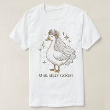 Elegant Mrs. Silly Goose Bridal Wedding Design