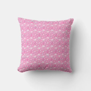 ELEGANT MULTI PINK  DAHLIA FULL FLORAL CUSHION