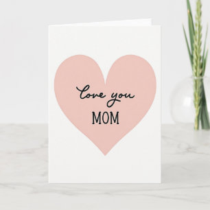 Elegant Mum Love You Card