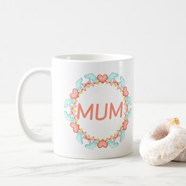 Elegant Mum Mug (With Donut)