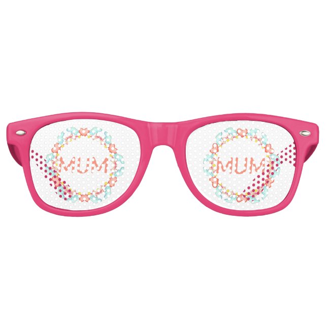 Elegant Mum Retro Sunglasses (Front)