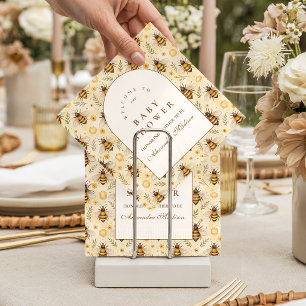 Elegant Mummy to Bee Baby Shower Napkin