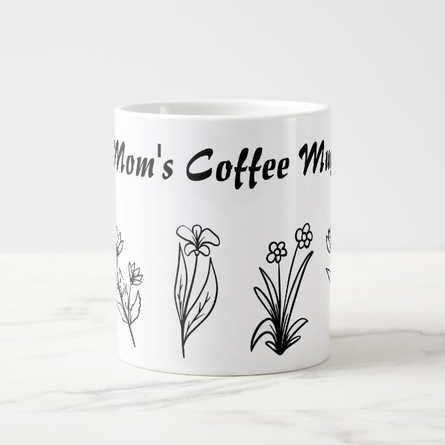 Elegant Mum's Coffee Speciality Mug (Front)