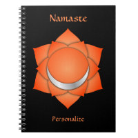 Elegant Namaste Orange Sacral Chakra Personalise