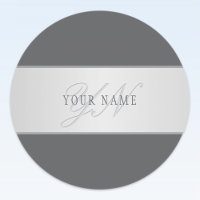 Elegant Name & Monogram Lettering (or other text)