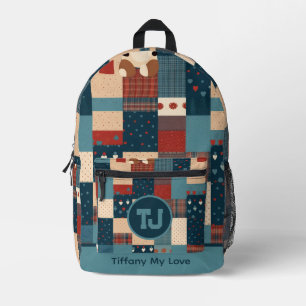 Elegant Name Sport Backpack For Girls