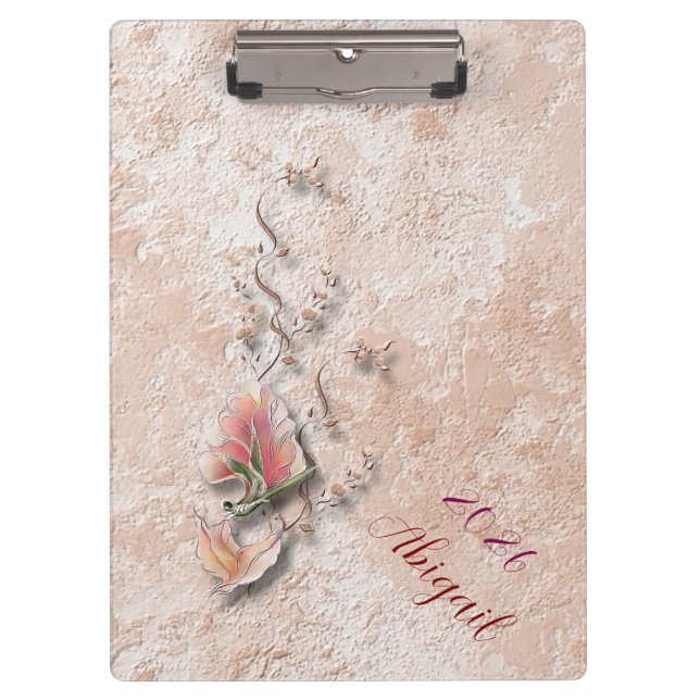 Elegant Nature Embossed clipboard  (Front)