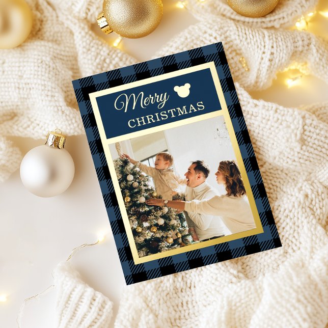 Elegant Navy and Gold Merry Christmas (Creator Uploaded)