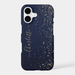 Elegant Navy Blue Phone Cover