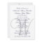 Elegant Navy Blue White Wedding Invitation Initial
