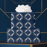 Elegant Navy Blush Blush Pink Peony Floral Wedding Wrapping Paper<br><div class="desc">Lovely pink and ivory watercolor flowers on chic navy blue wrapping paper with a beautiful diamond wreath of pretty blush and ivory peonies. This beautiful peony flower wedding gift wrap features the couple's names personalised in the design. Customise this elegant wrapping paper for your friends on their special day or...</div>