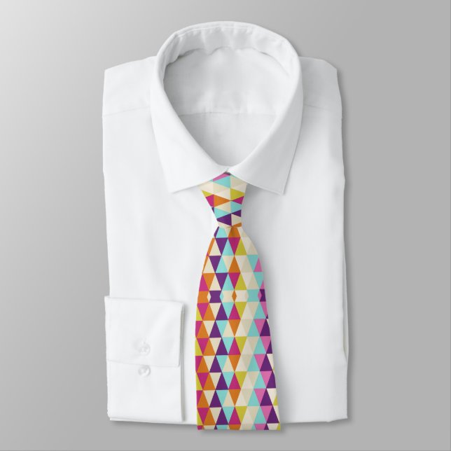 Elegant Neck Tie Collection: Custom Graphic Design (Tied)