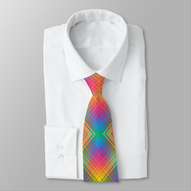 Elegant Neck Tie Collection: Custom Graphic Design (Tied)