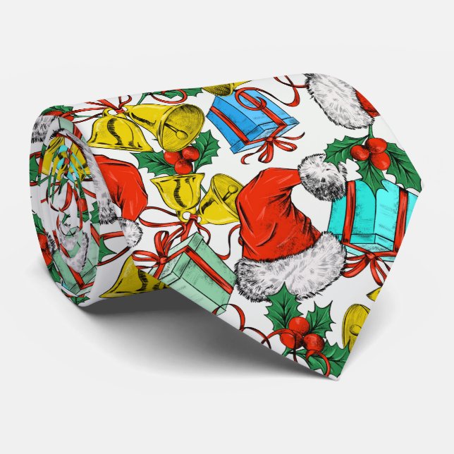 Elegant Neck Tie Collection: Custom Graphic Design (Rolled)