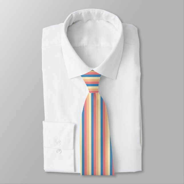 Elegant Neck Tie Collection: Custom Graphic Design (Tied)
