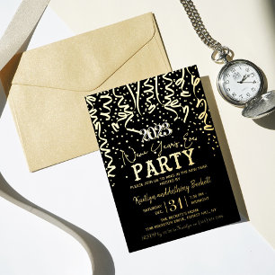 Elegant New Year's Eve Party Celebration Real