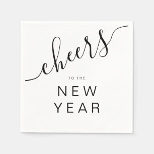 Elegant New Year's Eve Party Napkin