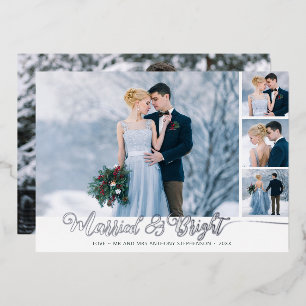 Elegant Newlywed Married & Bright Photo Collage
