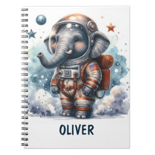 ELEGANT NOTEBOOK FOR A COSMOMANUT BOY