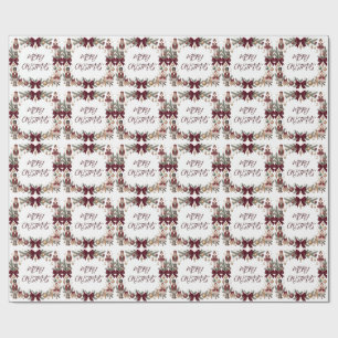 Elegant Nutcracker Christmas Holiday Party Wrapping Paper
