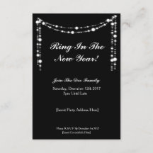 Elegant NYE Party Invite