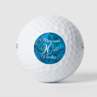 Elegant Ocean Blue 90 and Nonstop Birthday Party