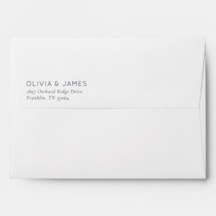 Elegant Off-White Minimalist Typographic Envelope